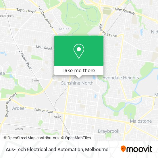 Aus-Tech Electrical and Automation map