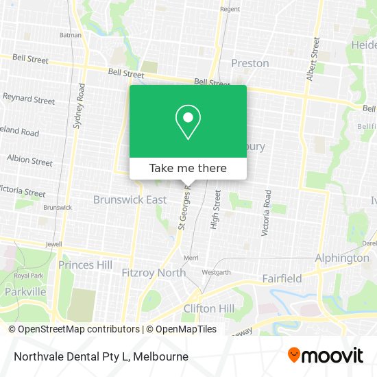 Northvale Dental Pty L map