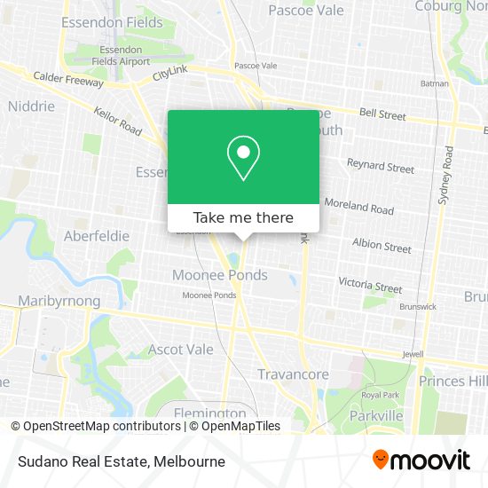 Sudano Real Estate map