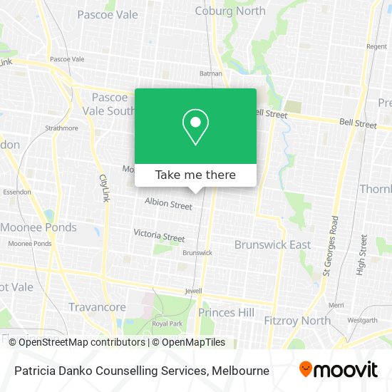 Patricia Danko Counselling Services map