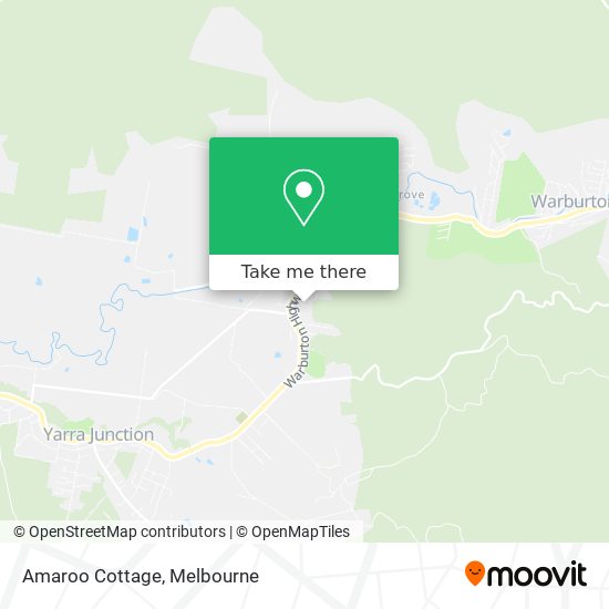 Amaroo Cottage map