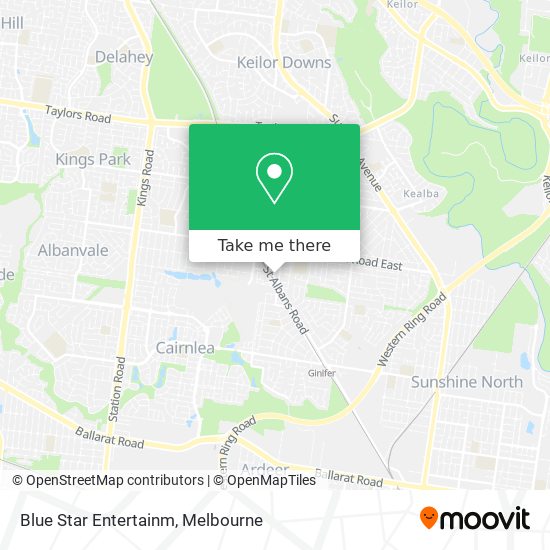 Blue Star Entertainm map