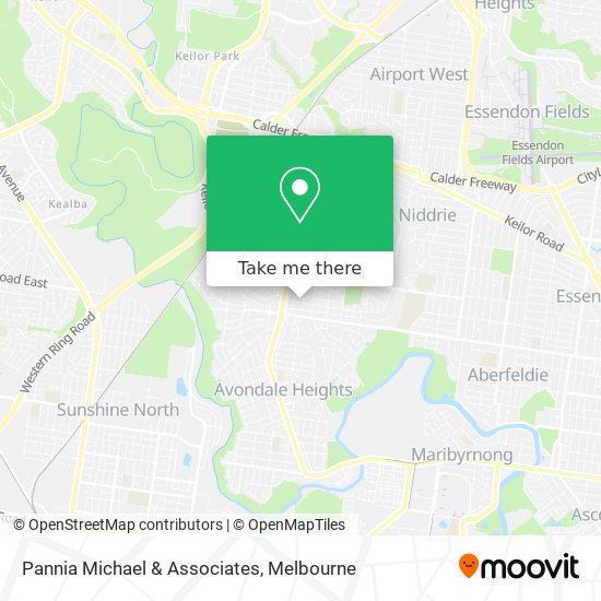 Pannia Michael & Associates map
