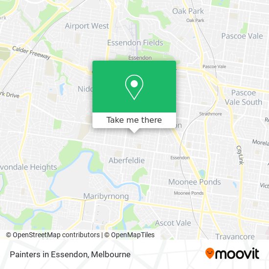 Painters in Essendon map
