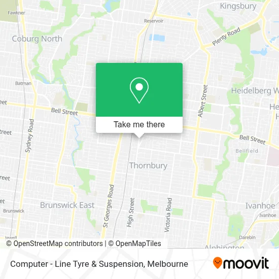 Mapa Computer - Line Tyre & Suspension