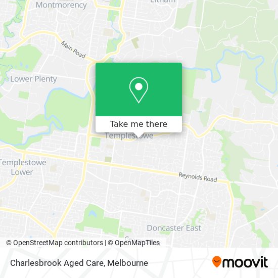Charlesbrook Aged Care map