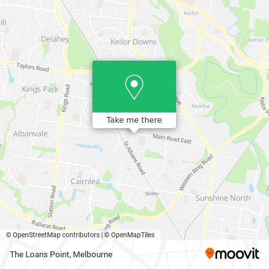 The Loans Point map