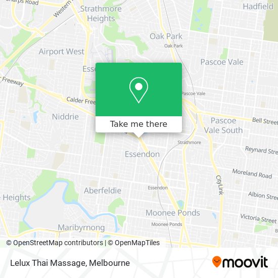 Lelux Thai Massage map