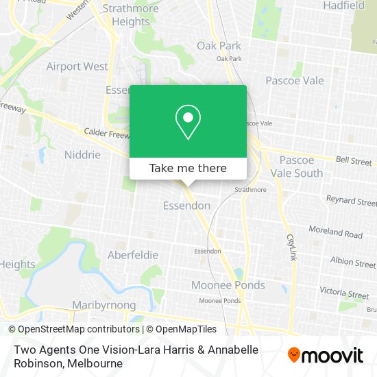Two Agents One Vision-Lara Harris & Annabelle Robinson map
