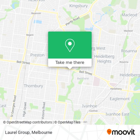 Laurel Group map