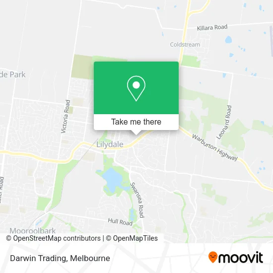 Darwin Trading map