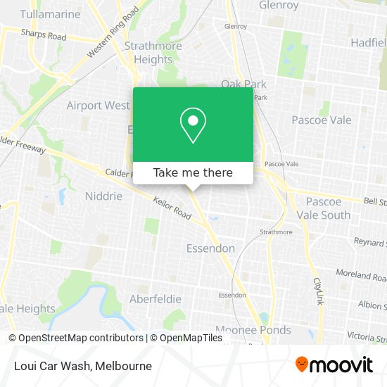 Loui Car Wash map