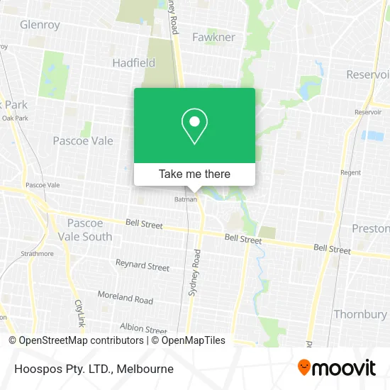 Hoospos Pty. LTD. map