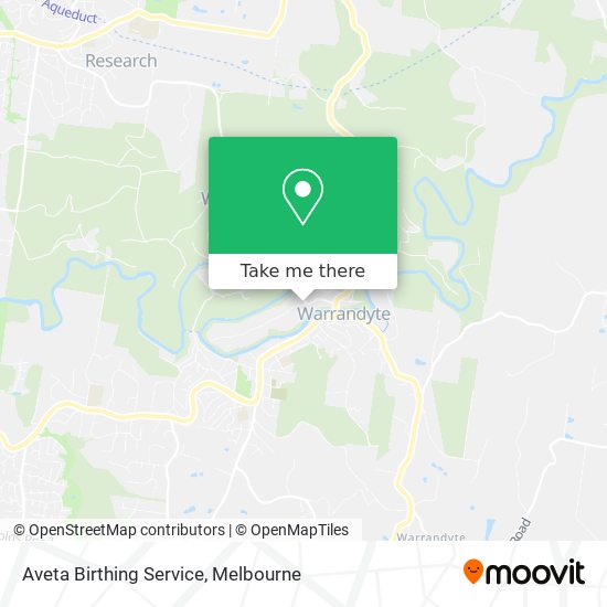 Aveta Birthing Service map