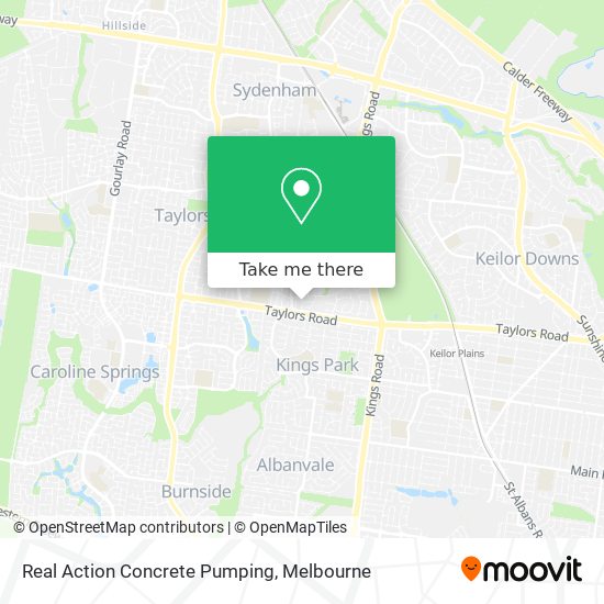 Real Action Concrete Pumping map