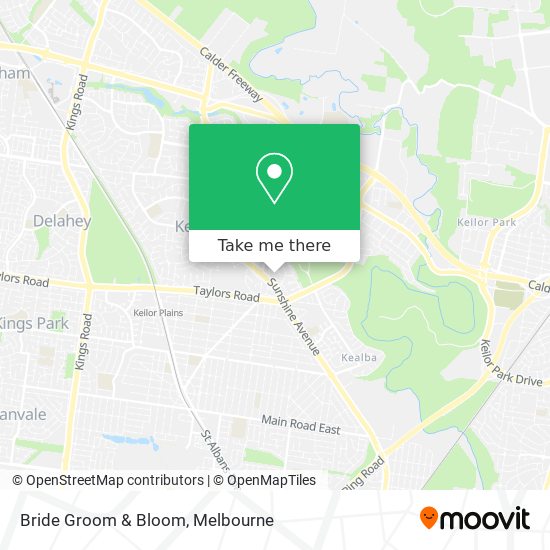 Bride Groom & Bloom map