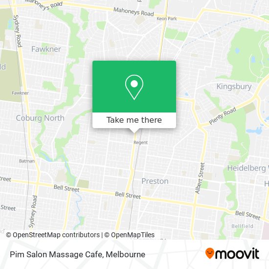 Pim Salon Massage Cafe map