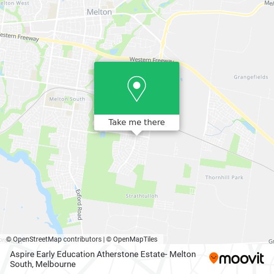 Aspire Early Education Atherstone Estate- Melton South map