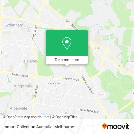 Mapa smart Collection Australia