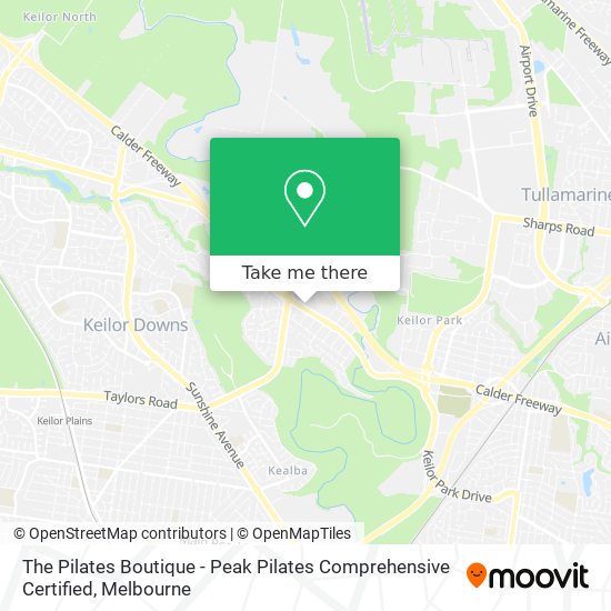 The Pilates Boutique - Peak Pilates Comprehensive Certified map