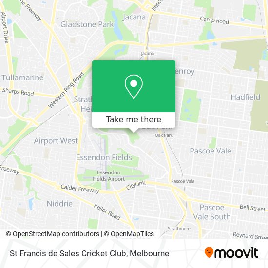 Mapa St Francis de Sales Cricket Club