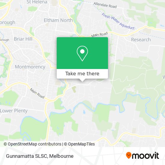 Gunnamatta SLSC map