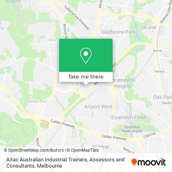 Aitac Australian Industrial Trainers, Assessors and Consultants map