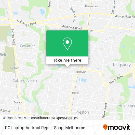 PC Laptop Android Repair Shop map