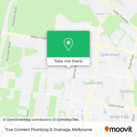True Connect Plumbing & Drainage map
