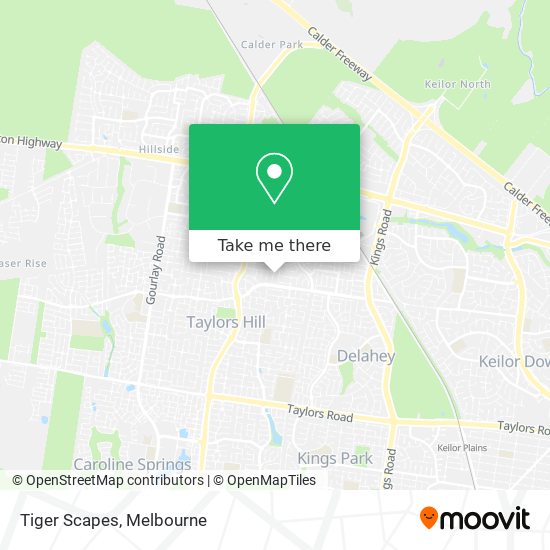 Tiger Scapes map