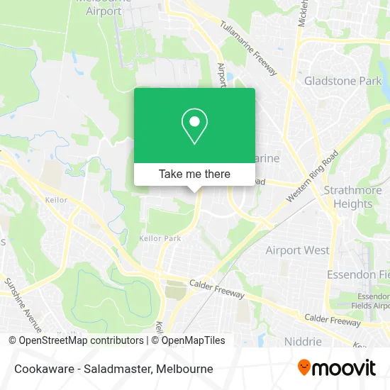 Mapa Cookaware - Saladmaster