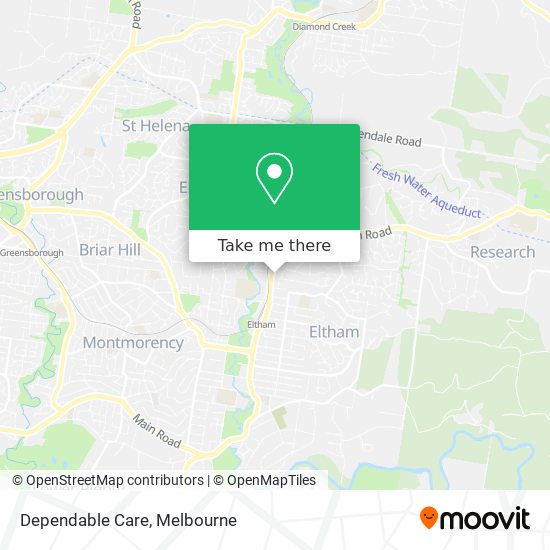 Dependable Care map