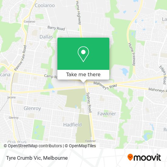 Tyre Crumb Vic map