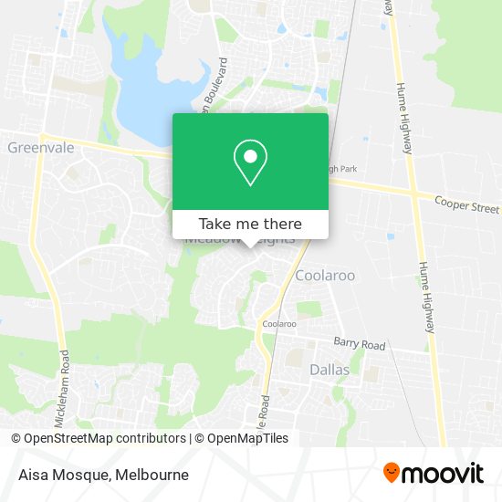 Aisa Mosque map