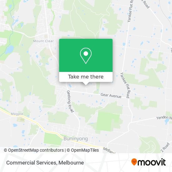 Commercial Services map