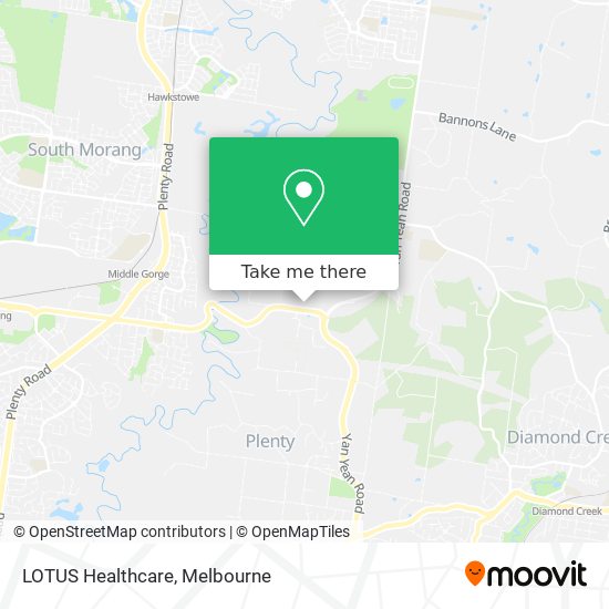 LOTUS Healthcare map