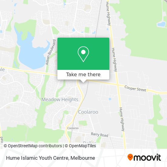 Hume Islamic Youth Centre map