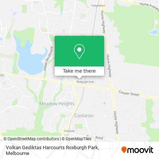 Mapa Volkan Gediktas Harcourts Roxburgh Park