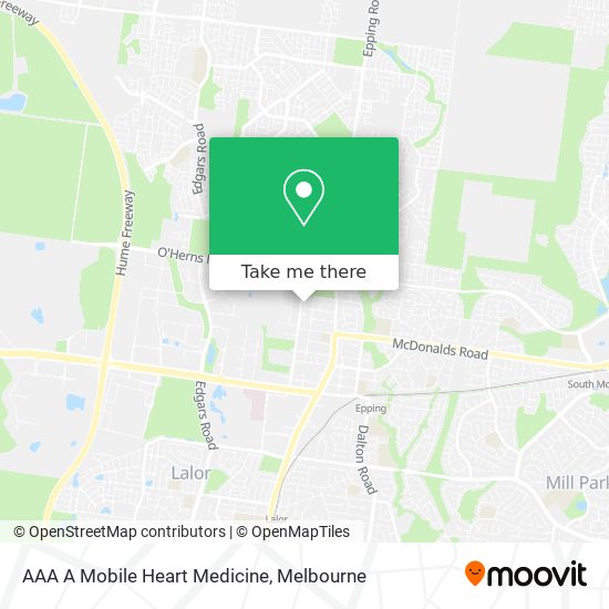 AAA A Mobile Heart Medicine map