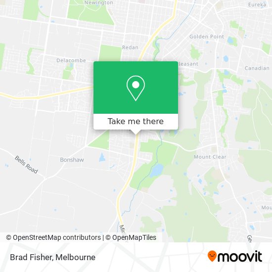 Brad Fisher map