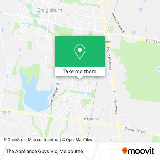 The Appliance Guys Vic map