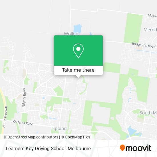 Learners Key Driving School map