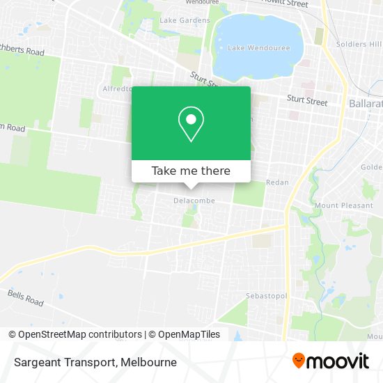 Sargeant Transport map