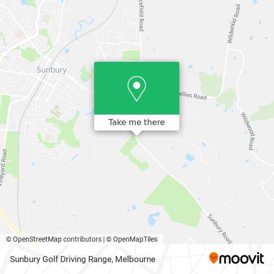 Sunbury Golf Driving Range map