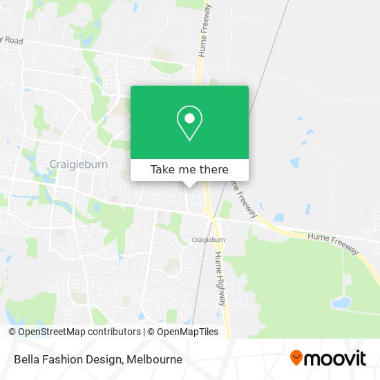 Bella Fashion Design map