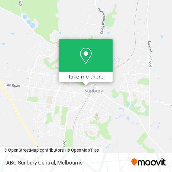 Mapa ABC Sunbury Central