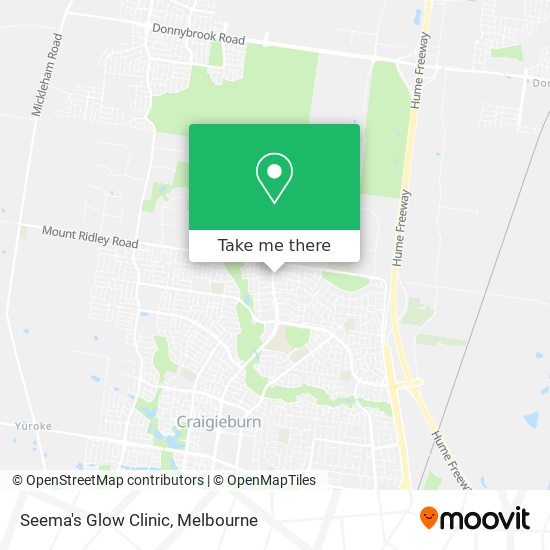 Seema's Glow Clinic map
