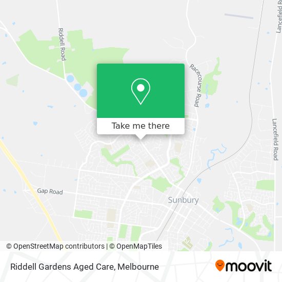 Riddell Gardens Aged Care map