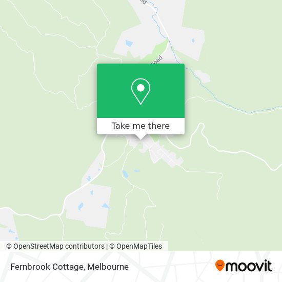 Fernbrook Cottage map