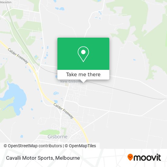 Cavalli Motor Sports map